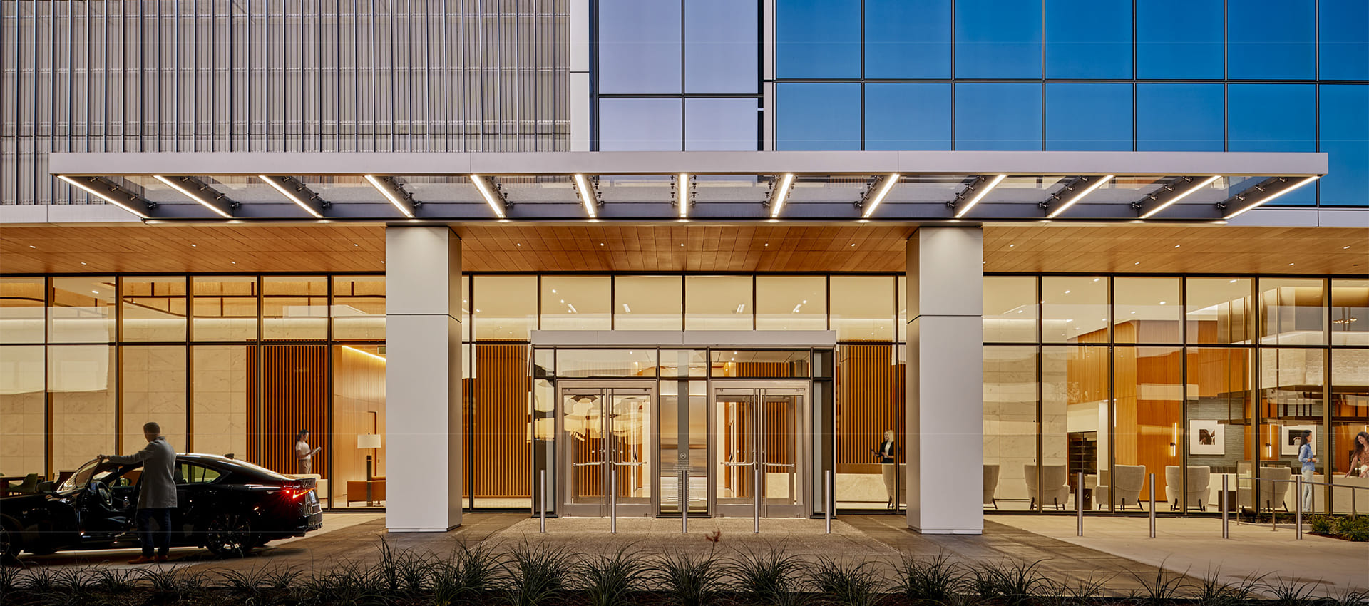 Ryan Tower, Ryan Tower Front Entrance